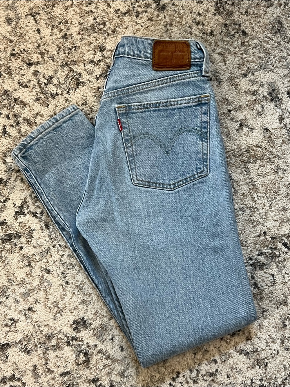 Levi’s Premium 501 Skinny Light Wash Jeans | Size 25